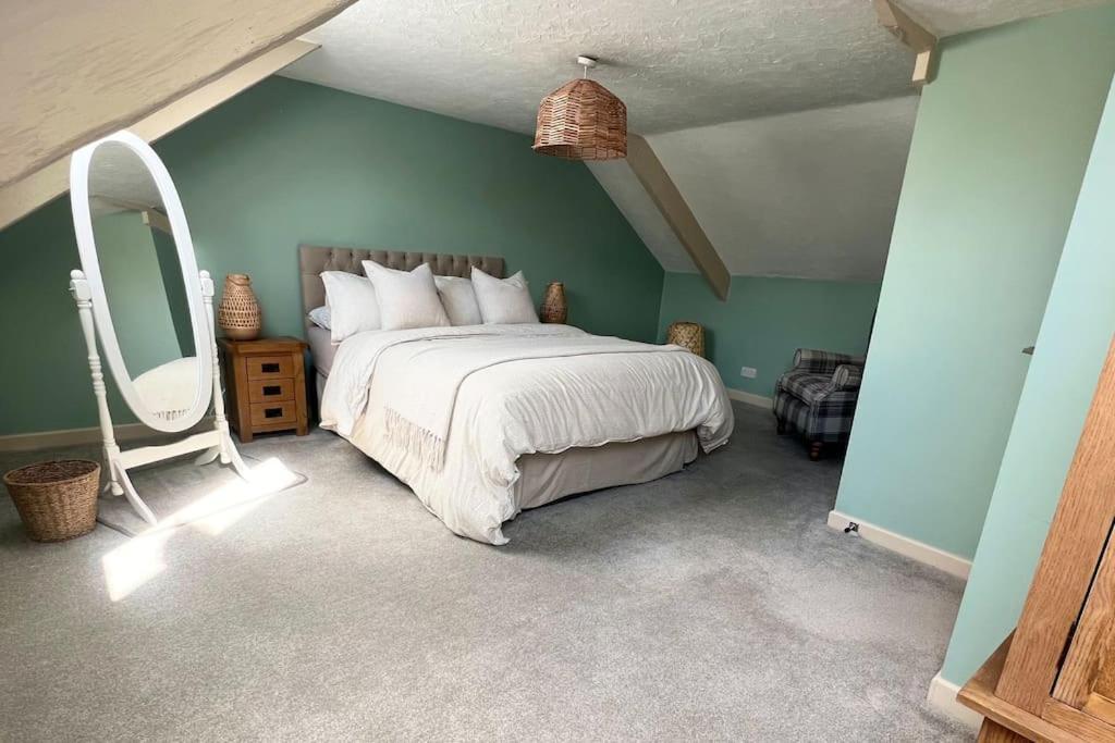 Countryside Converted Barn With Hot Tub Newton Abbot Bagian luar foto